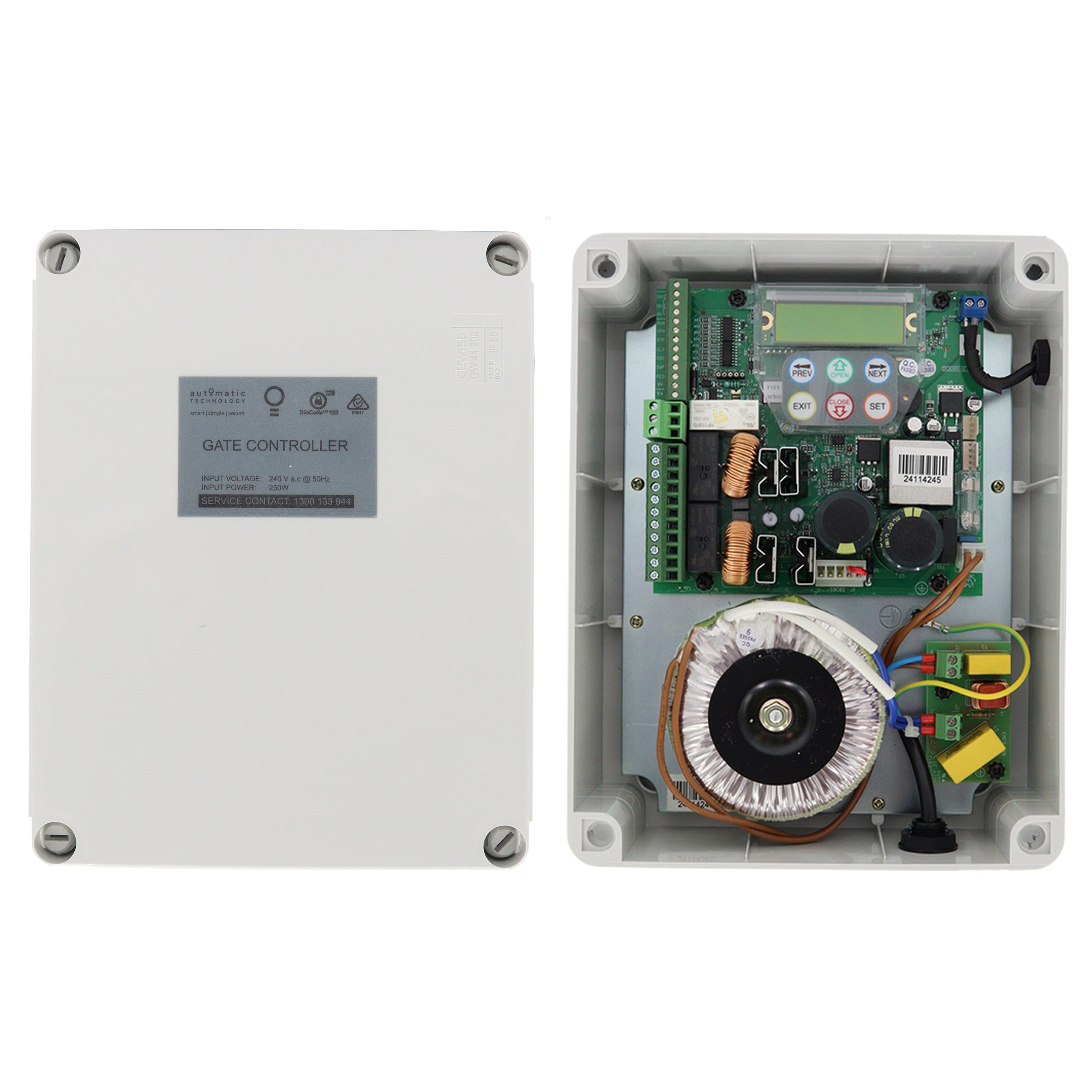 ATA Solar Elite SGO-1v4 Double Swing Gate Motor/Opener Kit | Remote Pro